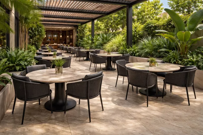 Restaurant mármore Daino Reale