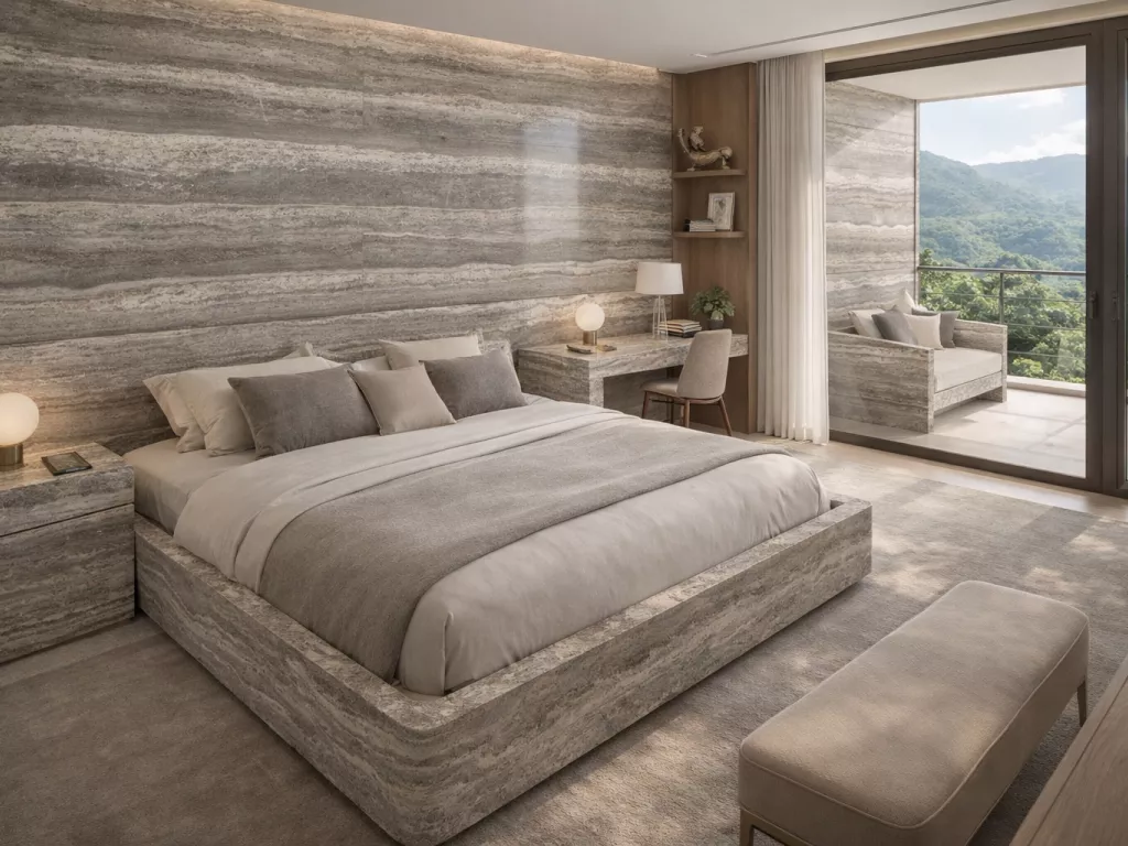 Travertino Silver