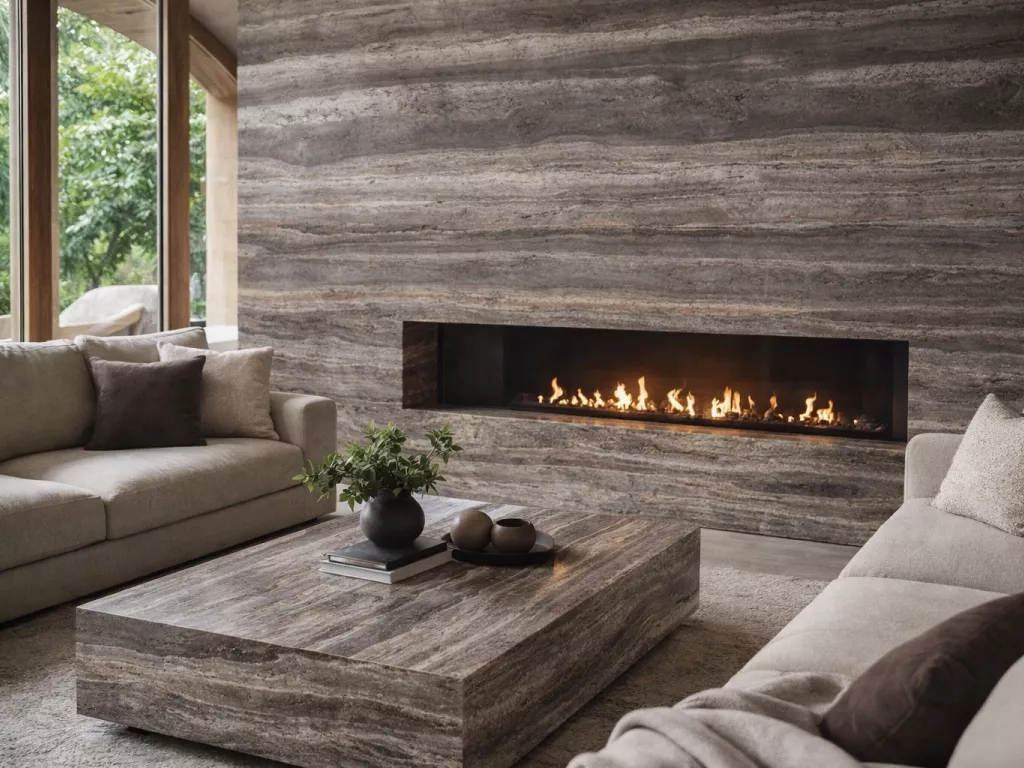 Travertino Silver